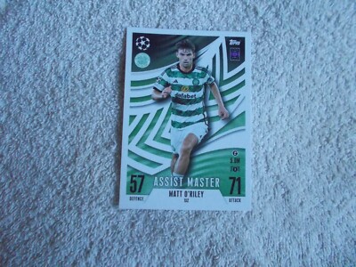 Match Attax Extra 2024 Fußball ''MATT O'RILEY'' #152 Celtic Trading Card AM