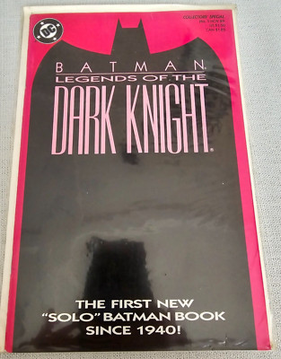 1989 DC Comics Batman: Legends Of The Dark Knight #1 Collectors Special ...