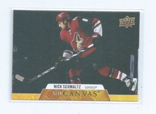 Nick Schmaltz UD Canvas 2020-21 Upper Deck Series 2 Hockey NHL Card C124