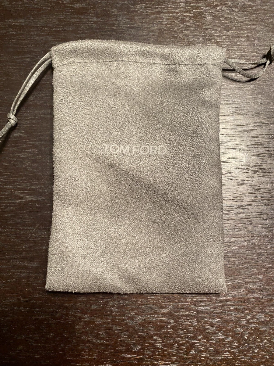 New Tom Ford Small Draw String Dust Bag Gray Authentic 5x3.5 Inches | eBay