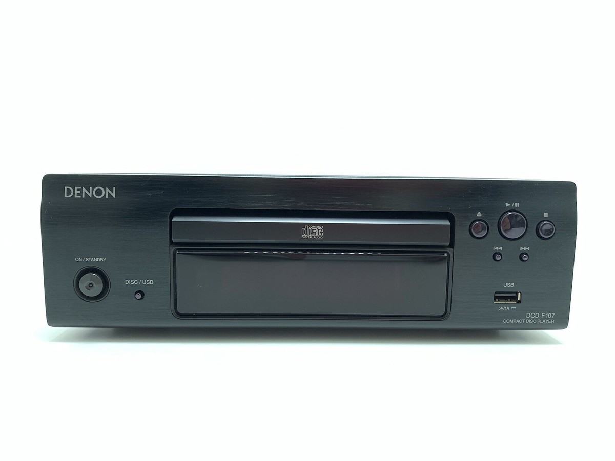 DENON DCD F107 CD Digital Compact Disc Player 20 Bits DENON DCD F107 CD Digital Compact Disc Player 20 Bits