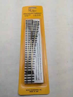 HOn3 Micro-Engineering # 15-106 RIGHT HAND TURNOUT CODE 70 RH