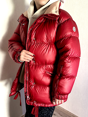 MONCLER Down Puffer Jacket RED Vintage Womens S | eBay MONCLER Down Puffer Jacket RED Vintage Womens S | eBay