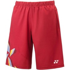 New JP Yonex 15104 Mens Game Knit Shorts (Red...
