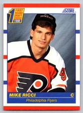 1990-91 Score - #433 Mike Ricci