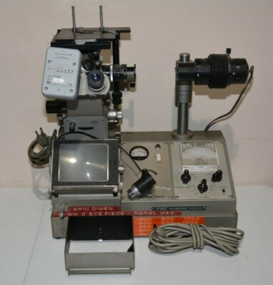 ^ PME Olympus Tokyo Inverted Metallurgical Microscope w/ 4 Objectives #C1514