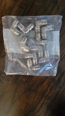 Norgren Pneufit 10 &12 Series Push-In Fittings 120400600 04B (10-Pack)