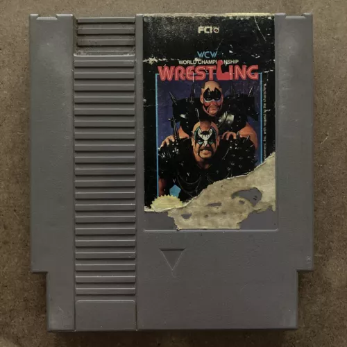 WCW World Championship Wrestling (Nintendo Entertainment System, 1990) NES