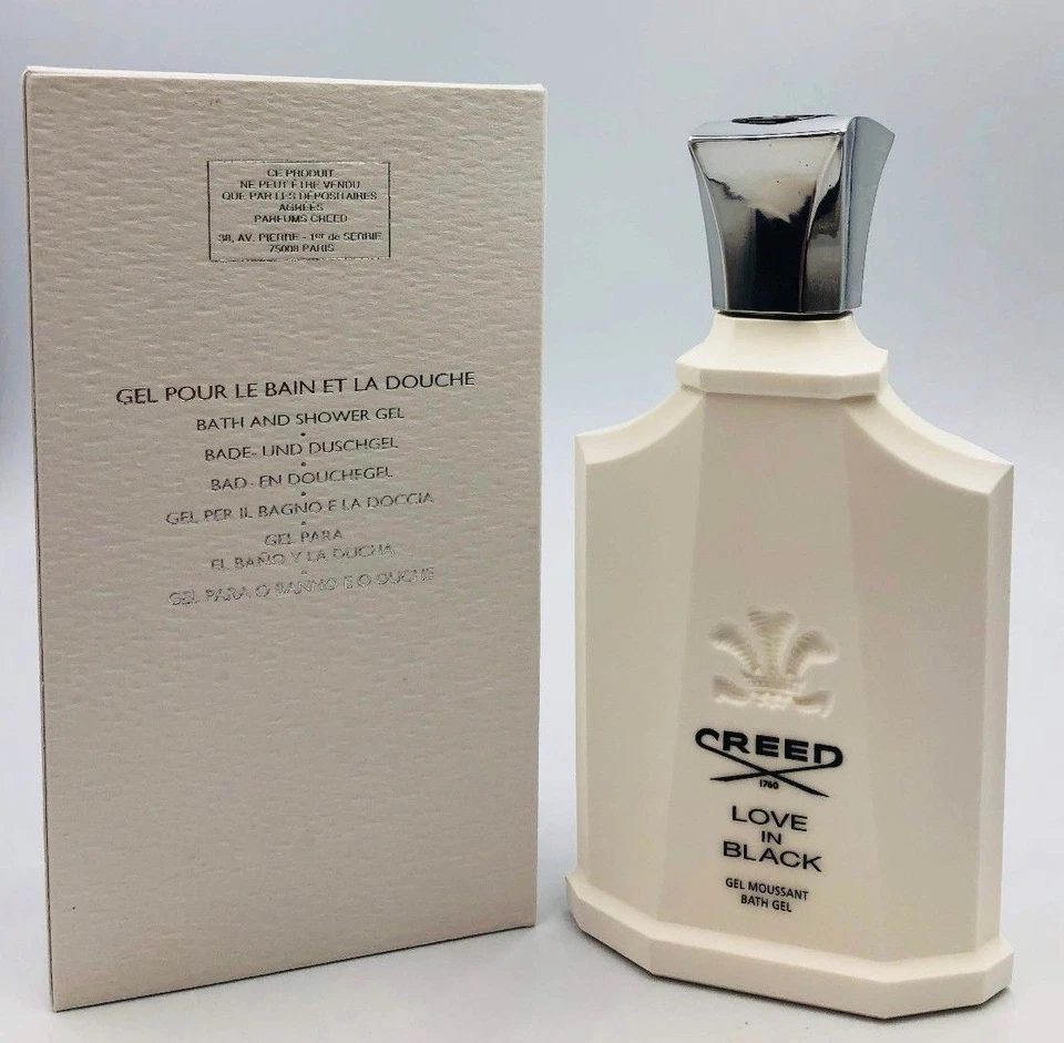 Gel de ducha Creed Love In Black lavado para cabello y cuerpo de Creed 200 ml / 6,8 oz - Nuevo en caja Foto 3 de 4