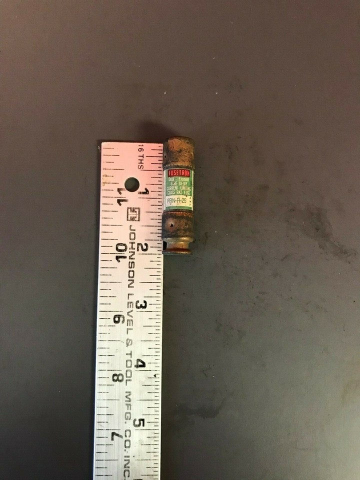 BUSSMANN FRN-R-25- 25AMP, 250V, CLASS RK5 FUSE | eBay