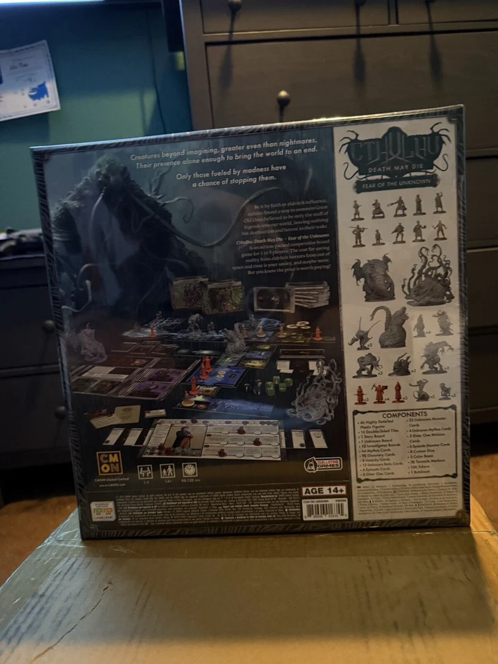 NEW Cthulhu Death May Die Unknowable Pledge Stretch Goals Kickstarter Exclusive - Image 2 of 4