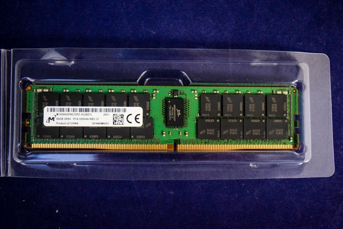 MTA36ASF8G72PZ-3G2B2 MICRON 64GB (1X64GB) 2RX4 PC4-3200AA DDR4