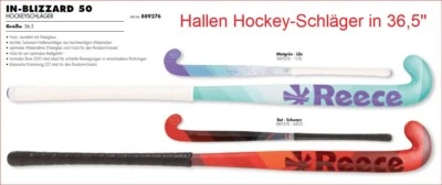 Reece Indoor Hockeyschläger Blizzard 50 889276 Hockey Stick Hallensport Keule