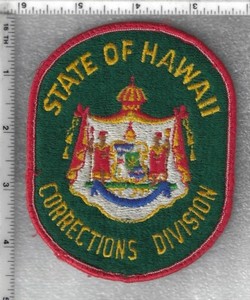 Corrections Division  (State of Hawaii )  Uniform Take-Off Shoulder patch