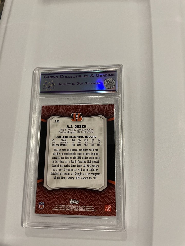 Aj Green Rookie Card Gem Mint 9.5 | eBay