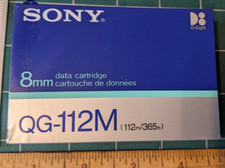 Buy Sony 8mm Data Cartridge - Qg112m online | eBay
