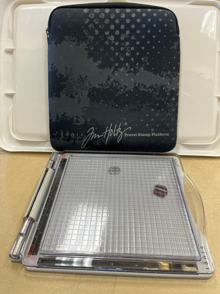 Tim Holtz Travel Stamp Platform.   Retired, HTF! DISCONTINUED