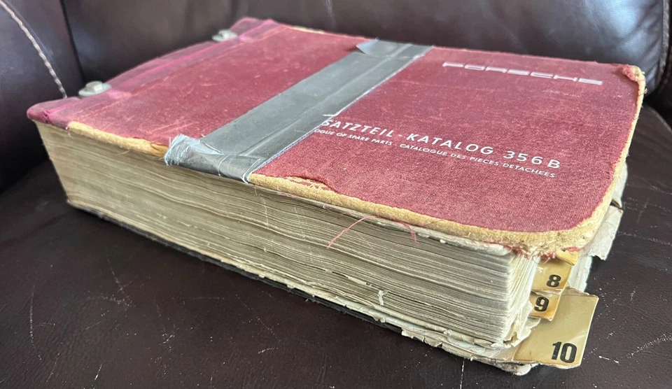 1960 Porsche 356B Parts Catalog Manual Book Shop Service original a c - Image 2 of 4