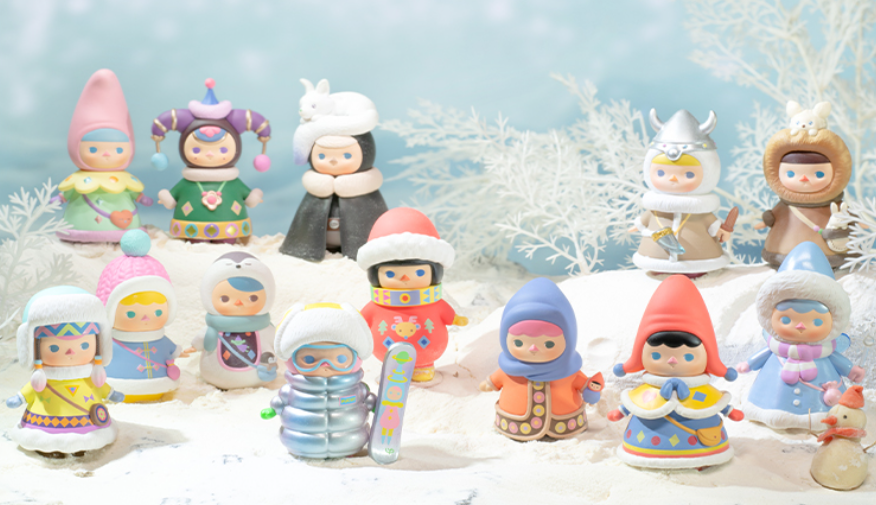 POP MART Pucky Winter Babies Series Confirmed Blind Box Figure
