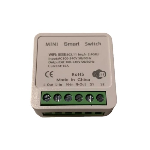 Tuya WiFi 16A AC110-240V Mini smart switch DIY 2-way control relay timer module - Picture 17 of 17