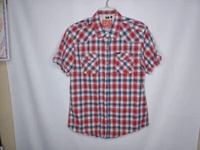 Buffalo David Bitton Plaid Shirt Men's Size Medium