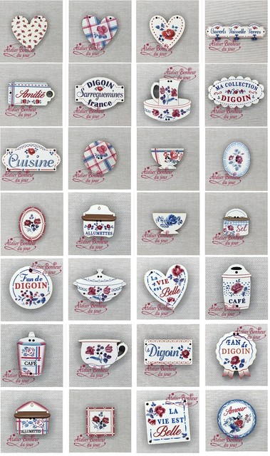 Digoin Button set -28 items