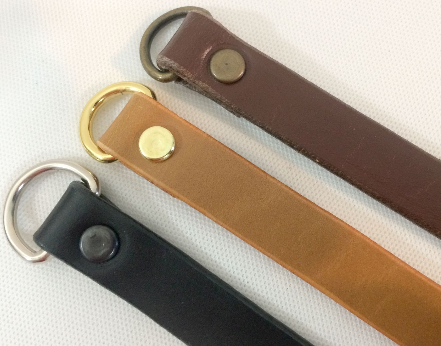 1" Leather Strap Extenders Extensions for Purse Bag Luggage Straps 3