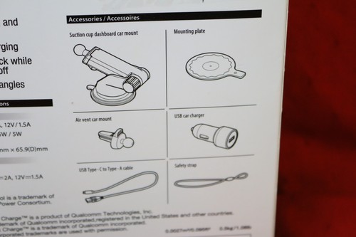 Kenwood CAX-HL10Qi Motorized Automatic Qi Wireless 15w Fast Charge Mount New #N1 - 第 4/6 張圖片