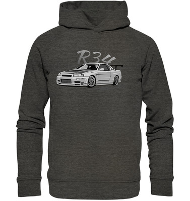 glstkrrn Skyline GTR R34 Hoodie, regular, unisex