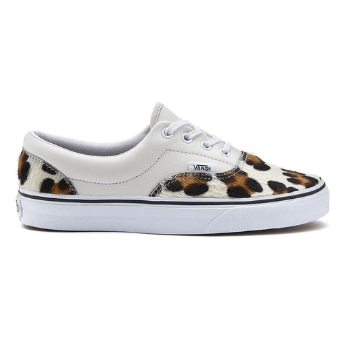 vans leopard true white