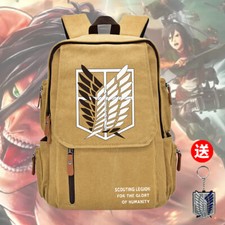 Attack on Titan Khaki Anime Satchel Shoulder Bag Rucksack Gift Backpack Collect