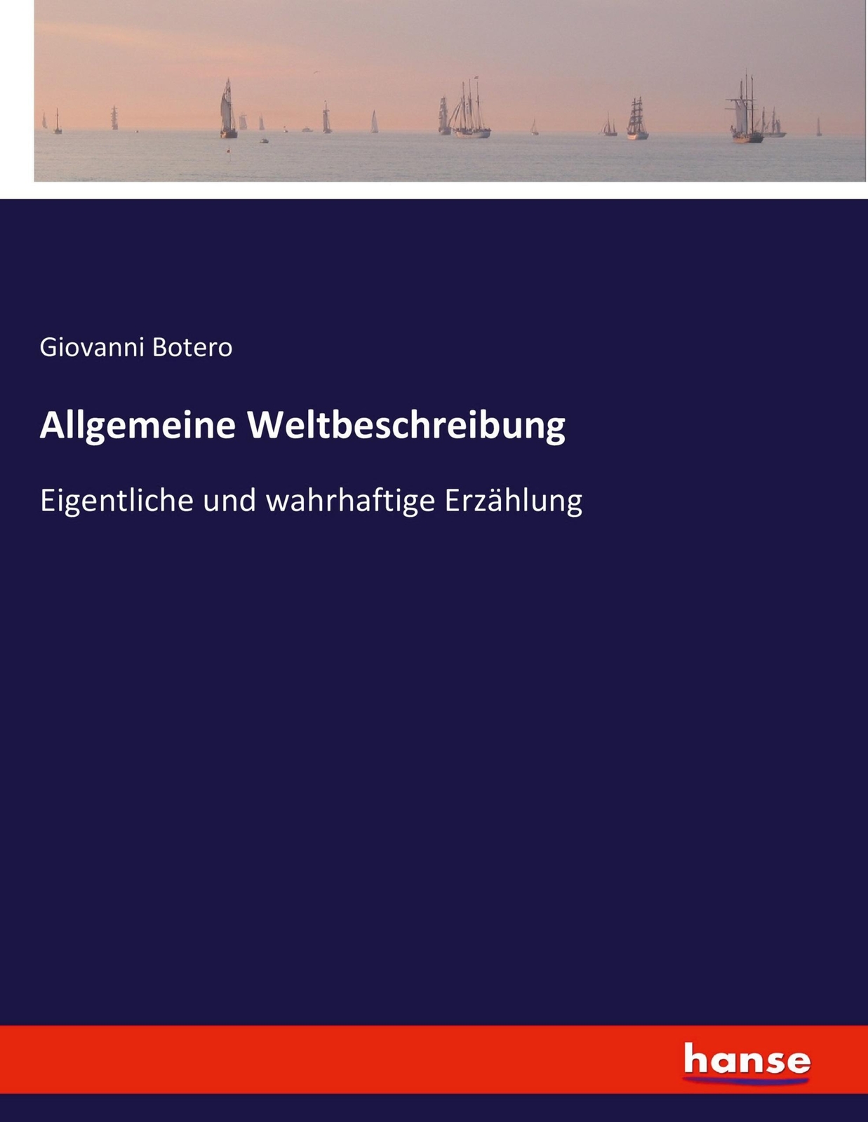 Thumbnail - Giovanni Botero | Allgemeine Weltbeschreibung | Taschenbuch | Deutsch