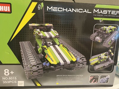 Mechanical Master 3 in 1 RC Tank STEM Educational Building Block Kit -NEW In Box