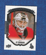 2015-16 Upper Deck Hockey UD Portraits Rookies # P-103 Matt O'Connor