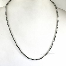 15.60Ct Designer Blue Diamond Tennis Necklace-Great Shine FREE Diamond studs 