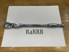 Matco Tools Special Forces USA RARE Chrome Flex Head Pass Through Ratchet BLPF12