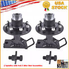 2pcs 8 x 6.5 Lug 9000Lb Shipping Container Wheels, Bolt-on Spindle Kit Brand New