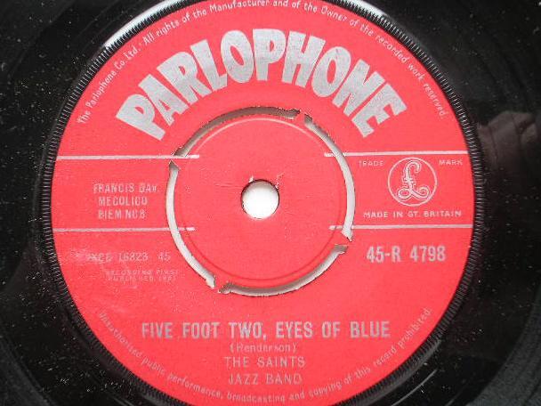 Saints Jazz Band Five Foot Two Eyes Of Blue 7