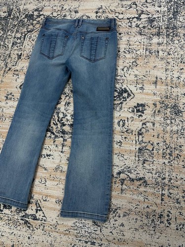 Vintage Burberry Cropped Light Denim Jeans Size 27 - Picture 13 of 13