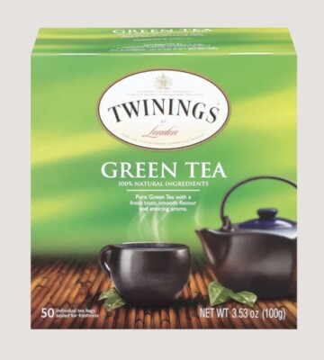 Twinings Green Tea - 50 bags.
