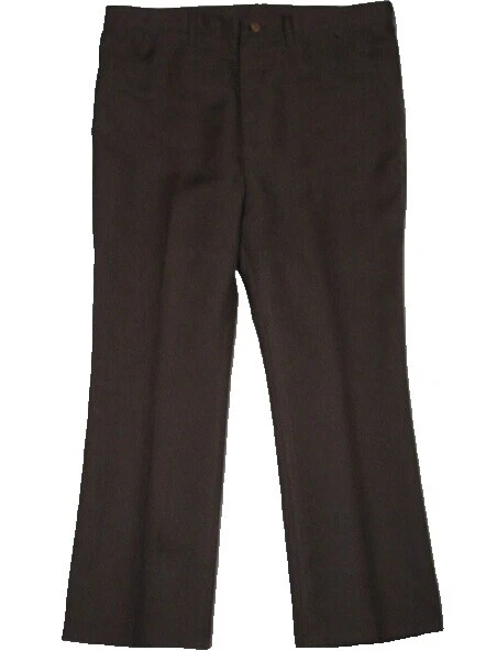 Wrangler Poliéster Marrón Ropa, Calzado y Accesorios Vintage