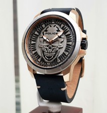 police skeleton watch