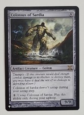 MAGIC THE GATHERING MTG COLOSSUS OF SARDIA THE LIST