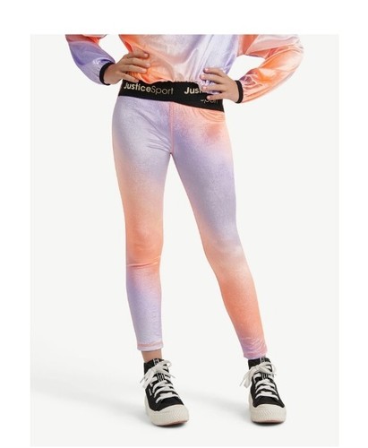 Justice Girls Jsport Leggings Size XS (5-6) New - Picture 3 of 6