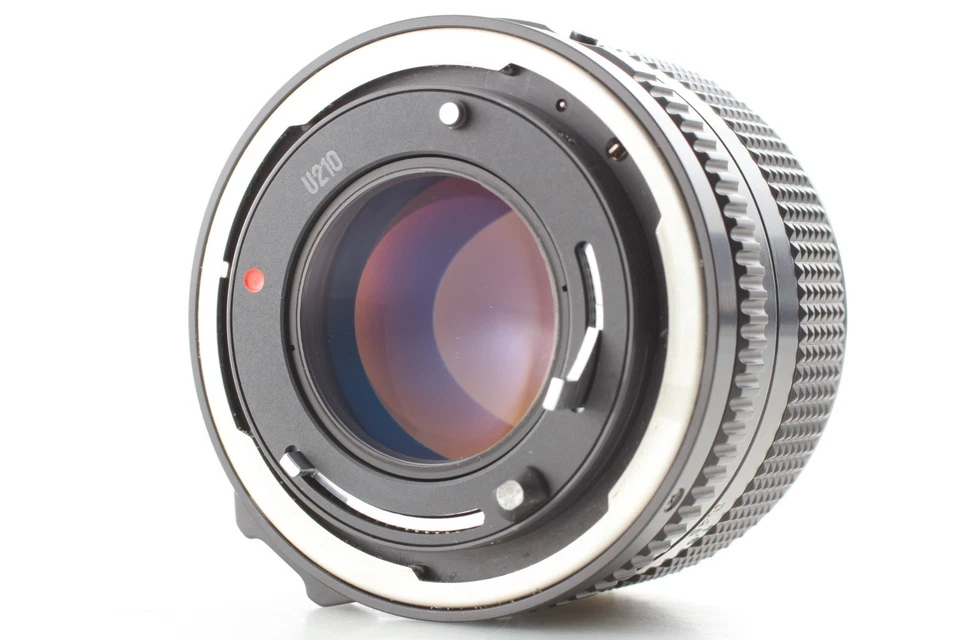 [N come nuovo] Canon AE-1 programma argento fotocamera pellicola 35 mm obiettivo NFD 50 mm f1,4 GIAPPONE - Immagine 4 di 4