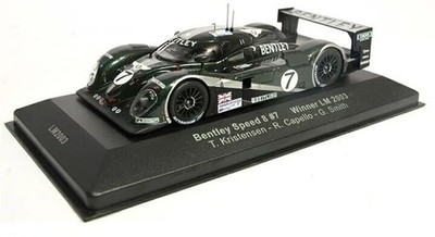 IXOMODELS - BENTLEY SPEED 8 #7 Gewinner der 24h von Le Mans 2003 T.KRISTENSEN...
