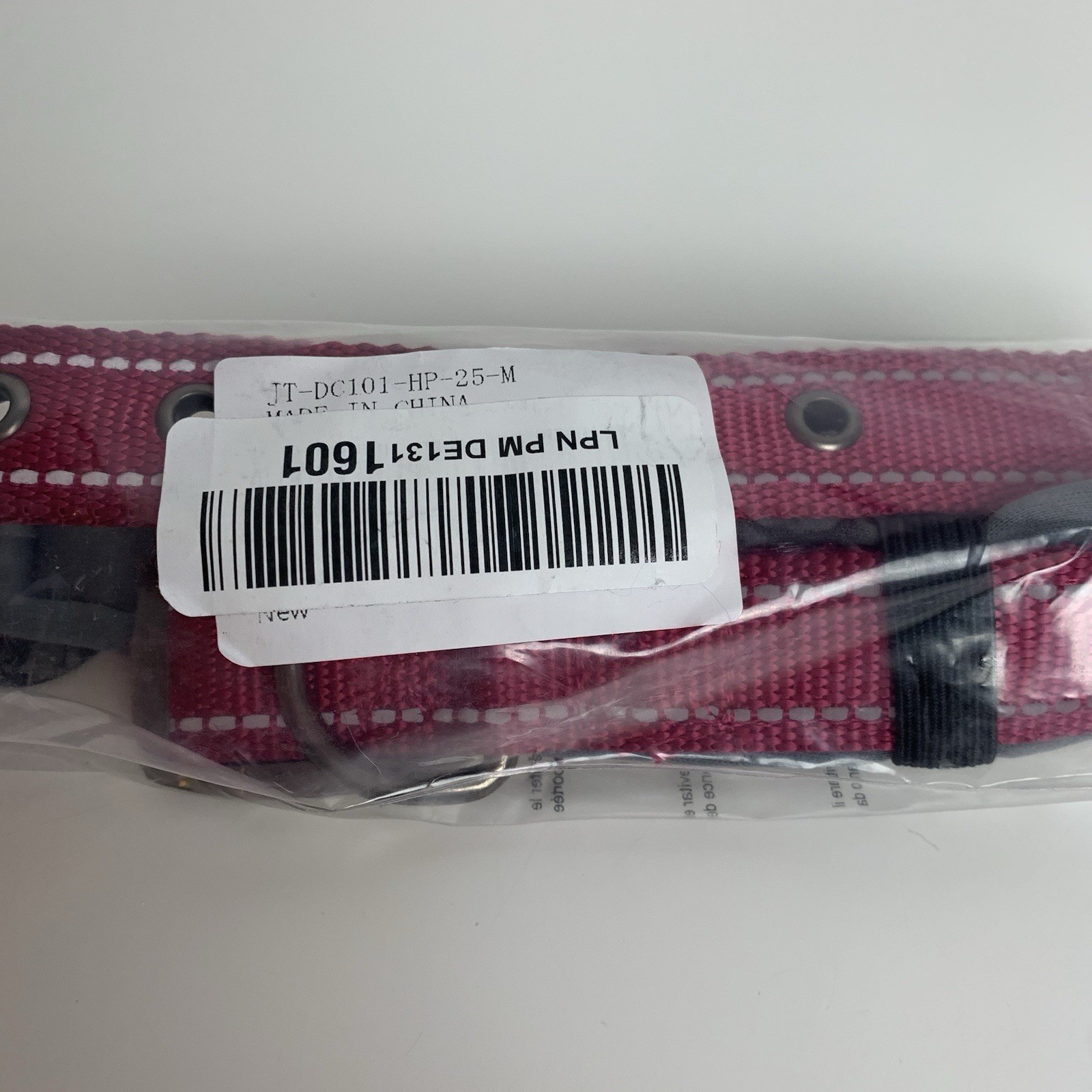 Joytale Dog Collar Soft Neoprene Padded Breathable Nylon Sz M NWOT Pet Hot Pink