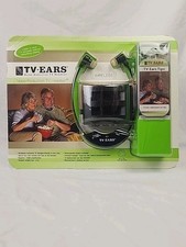 TV Ears Noise Reduction TV Headset Wireless Rechargeable Battery 427882 Sealed