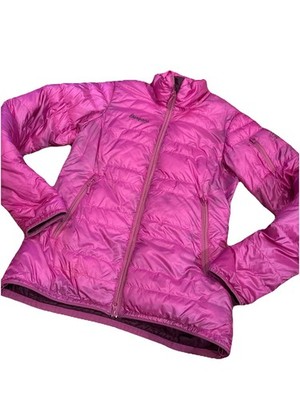 63 Bergans of Norway Down  Nylon Raspberry Coat   Jacket  S