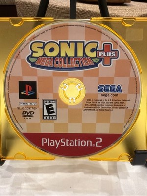 Sonic Mega Collection Plus (Sony PlayStation 2, 2004) PS2 Disc Only! Works Great